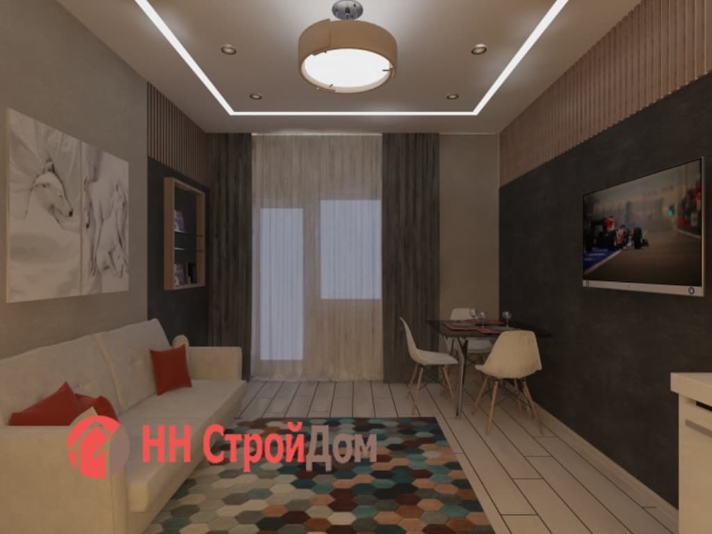 Дизайн-проект интерьера кухни, 3 варианта|| НН СтроДом Нижний Новгород