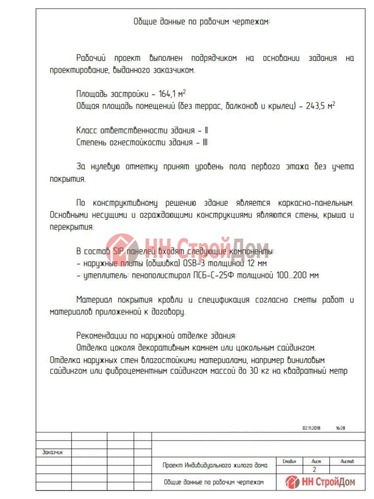 Архитектурное решение индивидуального жилого дома|| НН СтроДом Нижний Новгород